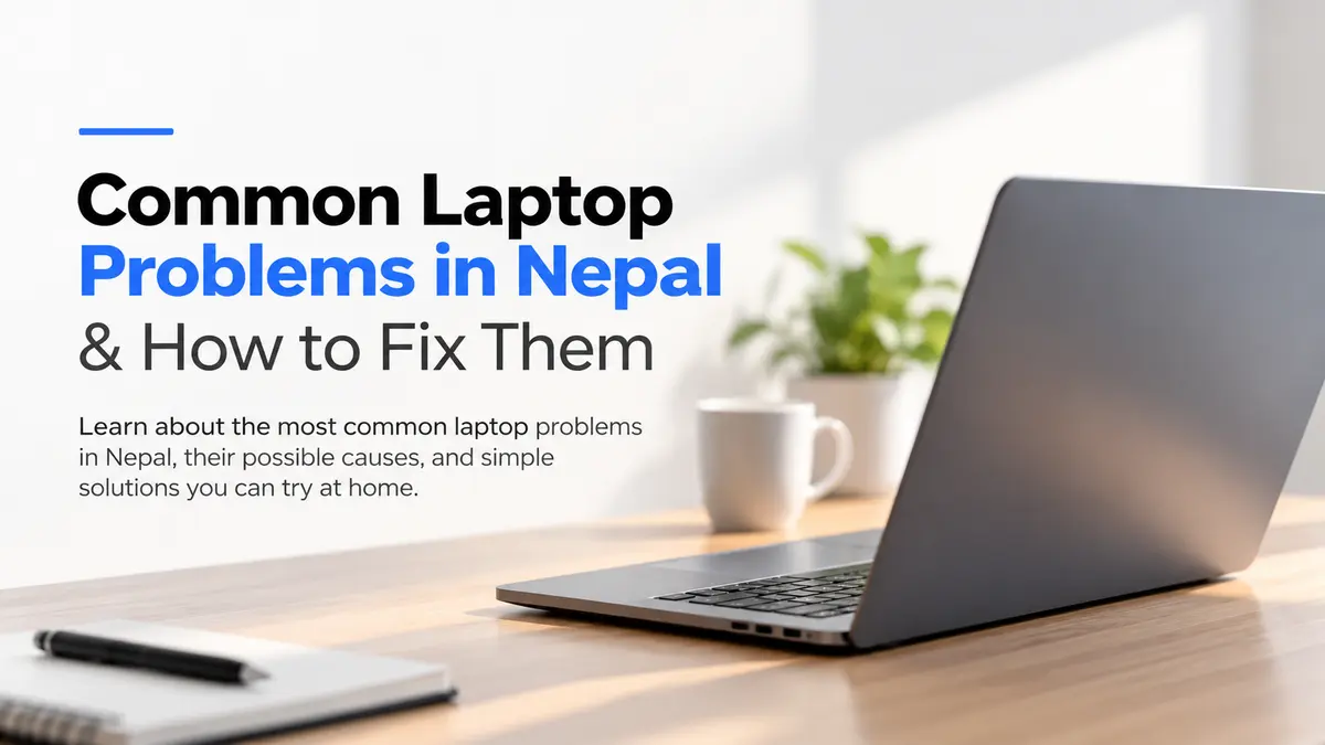 Common Laptop Problems in Nepal & How to Fix Them
